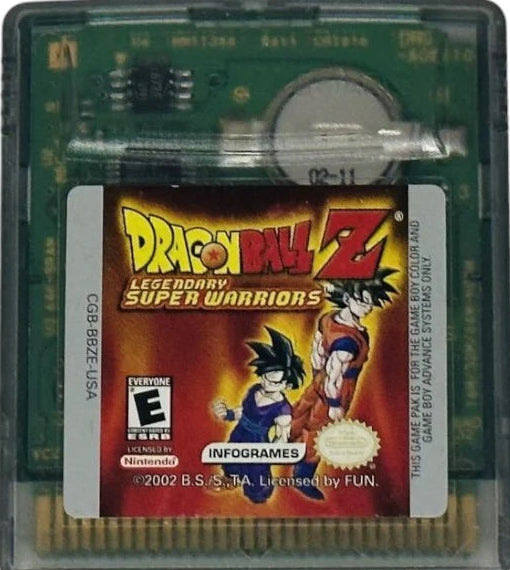 Gameboy Color Dragonball Z: Legendary Super Warriors