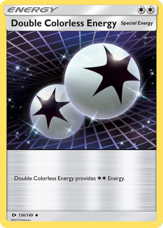 Double Colorless Energy #136 SM Base Set