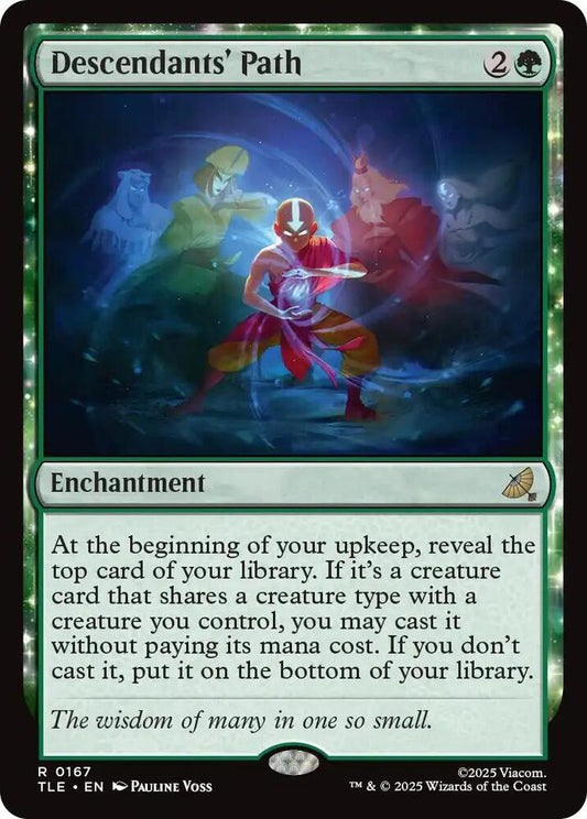 Descendants' Path #167 FOIL Avatar: The Last Airbender: Eternal-Legal