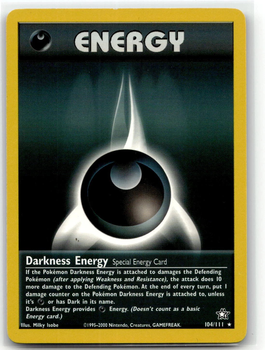 Darkness Energy (Unlimited) #104 Neo Genesis
