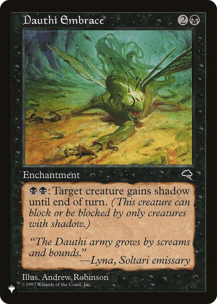 Dauthi Embrace - The List Reprints