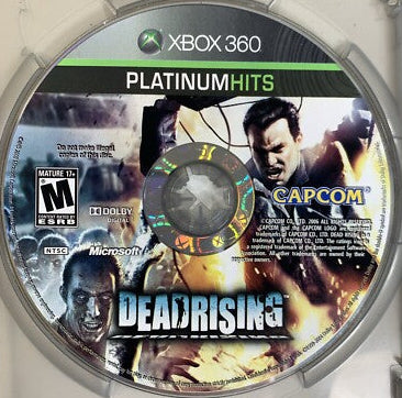 XB360 Dead Rising (Platinum Hits) (Disc Only)
