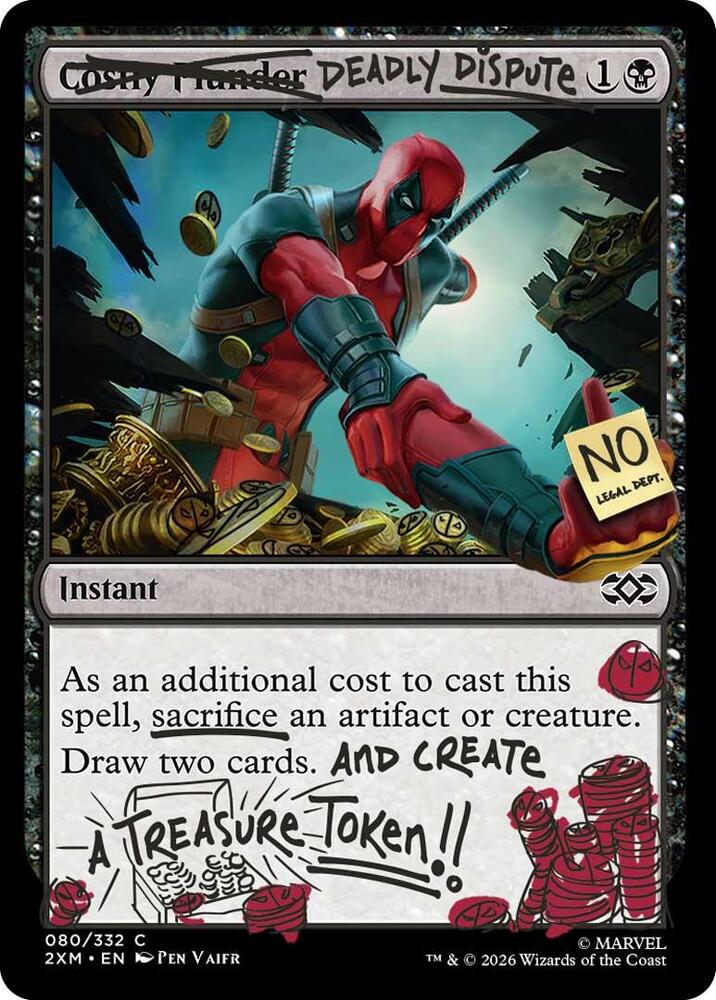 Deadly Dispute #80 Secret Lair Drop Series