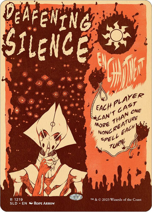 Deafening Silence #1219 FOIL Secret Lair Drop Series