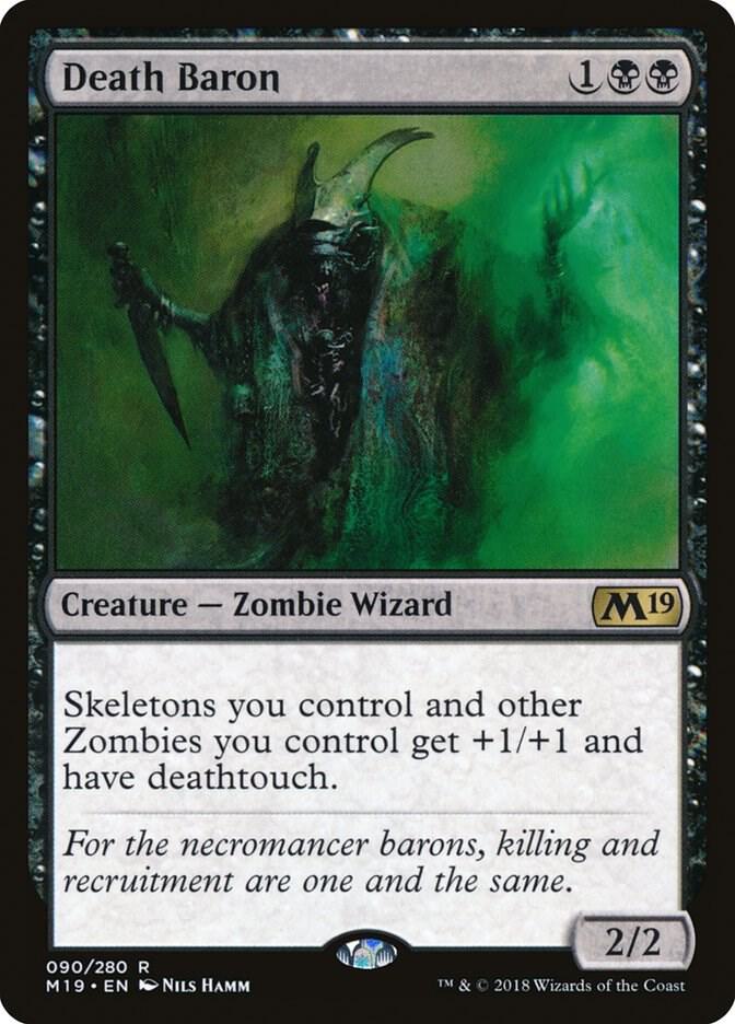Death Baron #90 Core Set 2019
