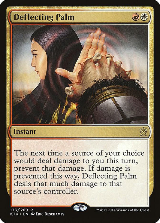 Deflecting Palm #173 Khans of Tarkir