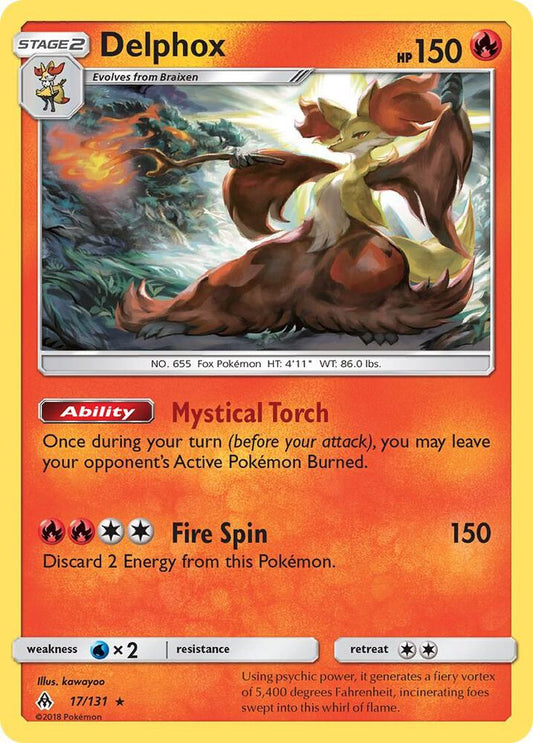 Delphox #17 Forbidden Light