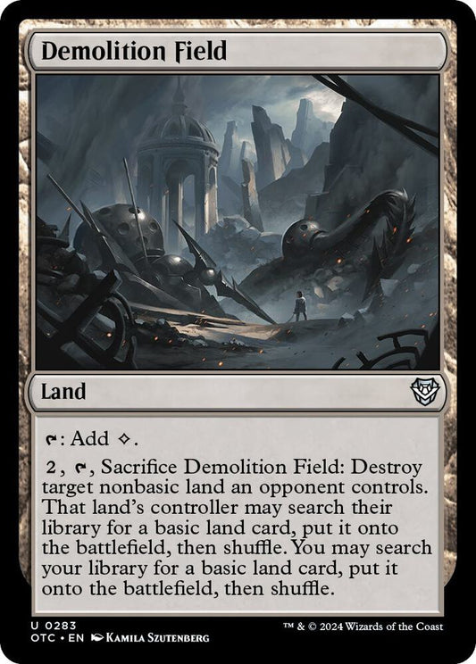 Demolition Field #283 Commander: Outlaws of Thunder Junction