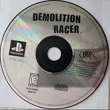 PS1 Demolition Racer (Disc Only)