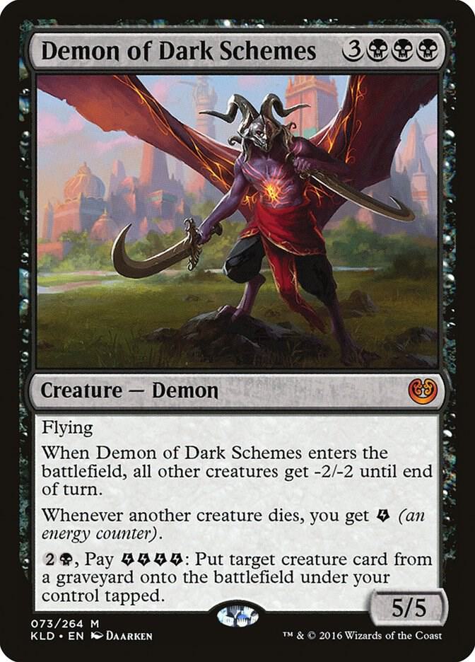 Demon of Dark Schemes #73 Kaladesh
