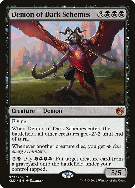 Demon of Dark Schemes #73 FOIL Kaladesh