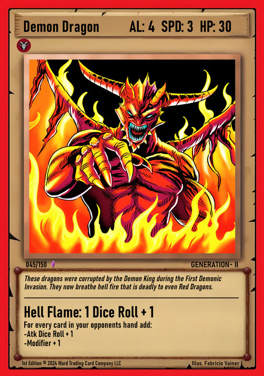 Demon Dragon #45 Ward Gen II