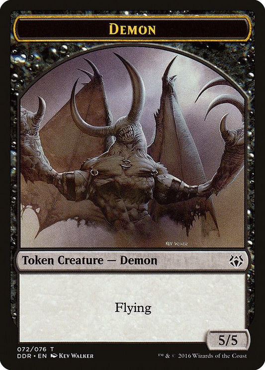Demon Token #72 Duel Decks: Nissa vs Ob Nixilis