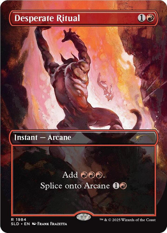 Desperate Ritual #1984 FOIL Secret Lair Drop Series