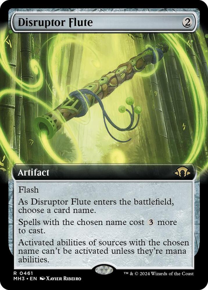 Disruptor Flute (Extended Art) #461 Modern Horizons 3