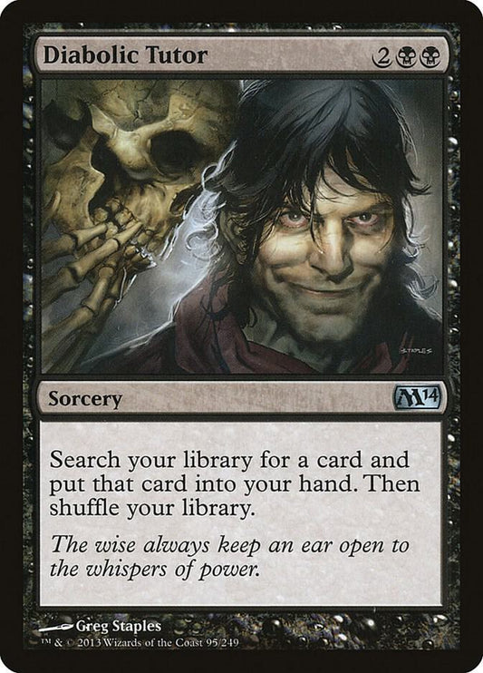 Diabolic Tutor #95 Magic 2014