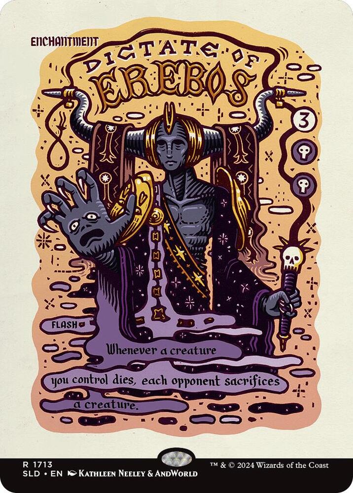 Dictate of Erebos #1713 Secret Lair Drop Series