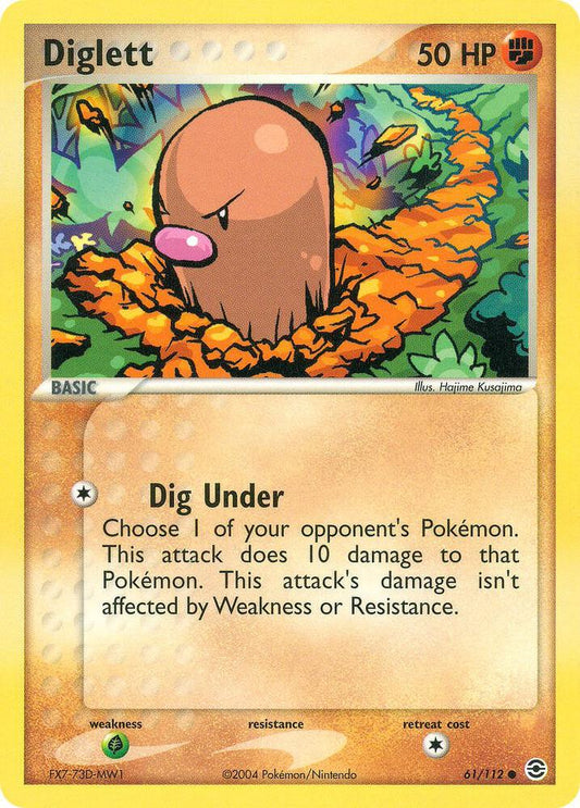 Diglett #61 FireRed & LeafGreen