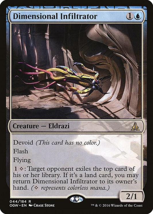 Dimensional Infiltrator #44 FOIL Oath of the Gatewatch