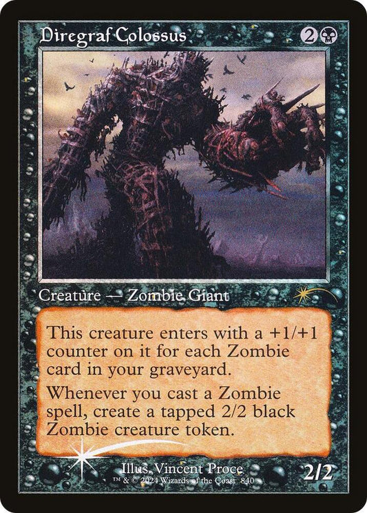 Diregraf Colossus #810 Secret Lair FOIL