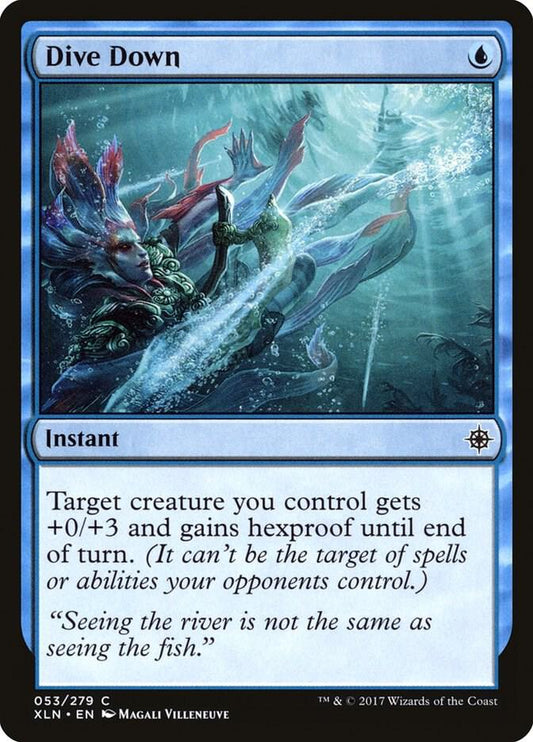 Dive Down #53 FOIL Ixalan