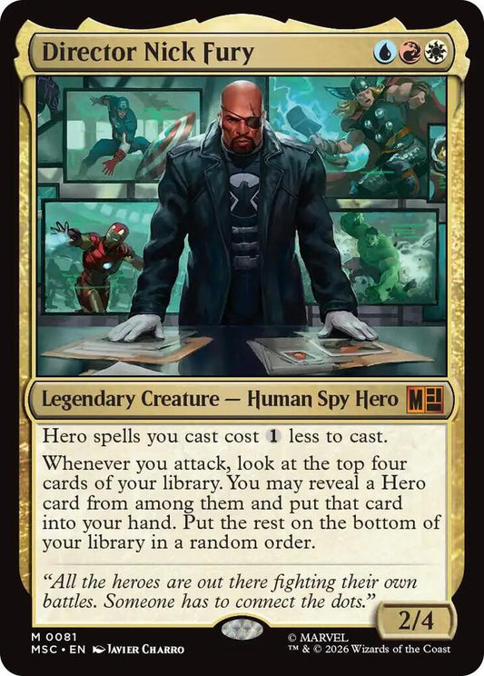 Director Nick Fury #81 Commander: Marvel Super Heroes