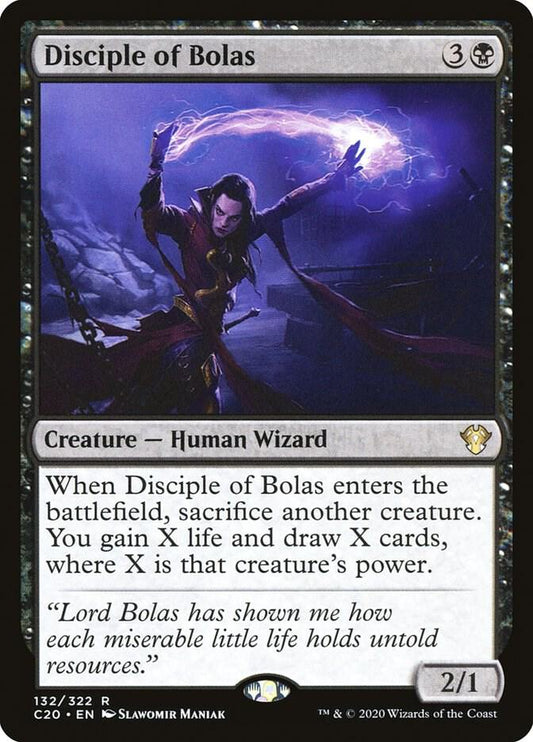 Disciple of Bolas #132 Commander 2020
