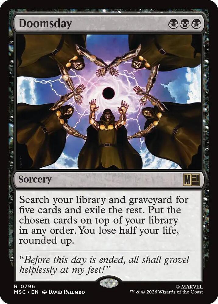 Doomsday #796 FOIL Commander: Marvel's Super Heroes