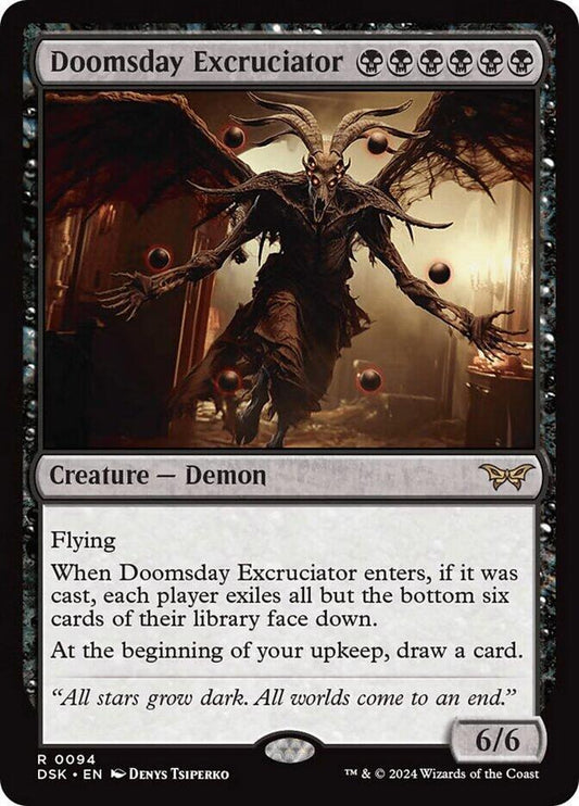 Doomsday Excruciator #94 FOIL Duskmourn: House of Horror