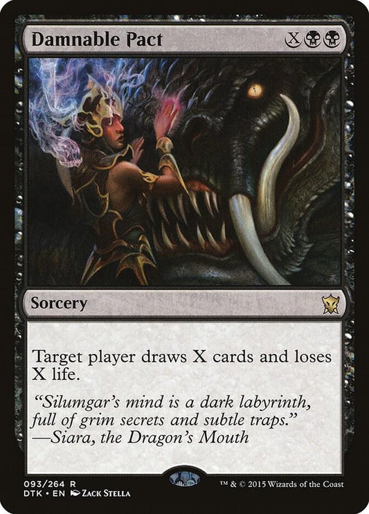 Damnable Pact #93 Dragons of Tarkir