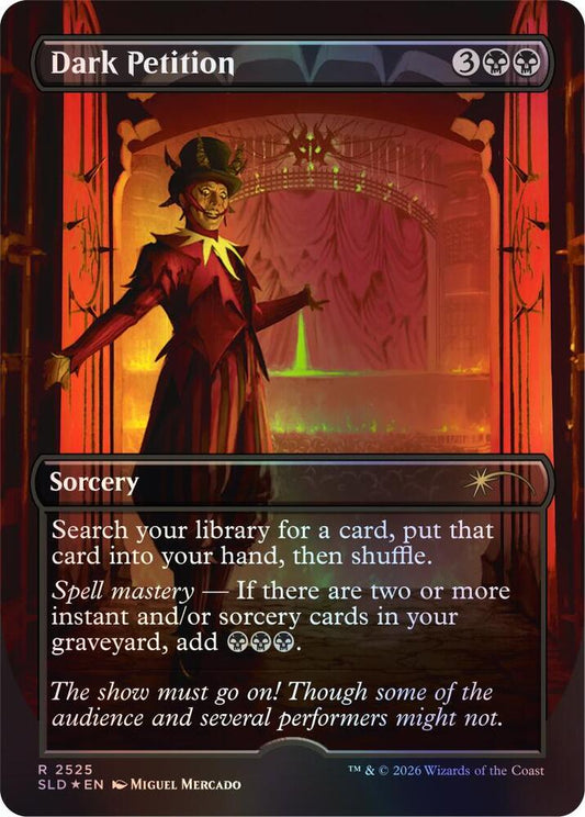 Dark Petition #2525 FOIL Secret Lair Drop Series
