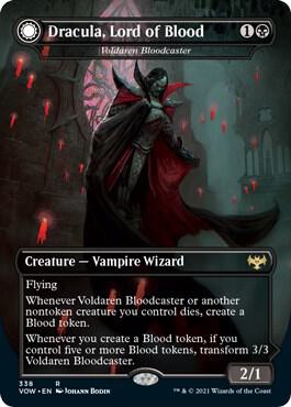 Dracula, Lord of Blood (Voldaren Bloodcaster) #338 Innistrad: Crimson Vow