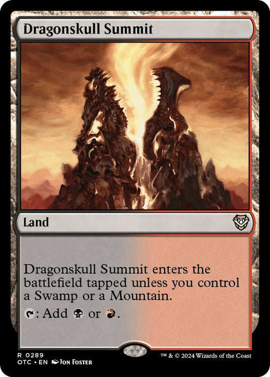 Dragonskull Summit #289 Commander: Outlaws of Thunder Junction