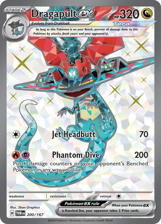 Dragapult EX #200 FOIL SV06: Twilight Masquerade