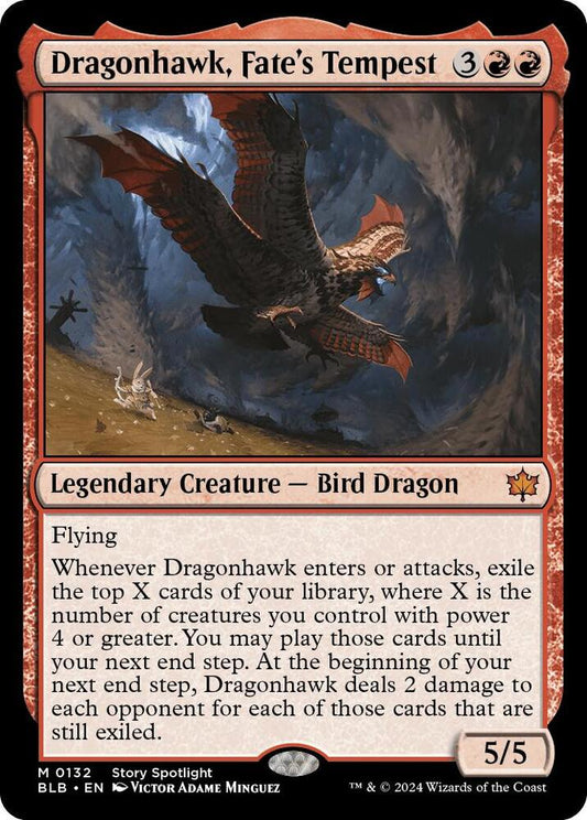 Dragonhawk, Fate's Tempest #132 Bloomburrow