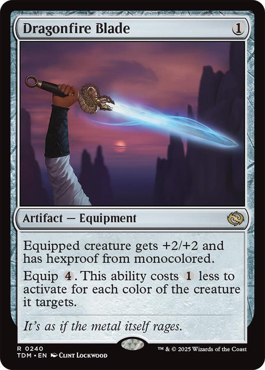 Dragonfire Blade #240 Tarkir: Dragonstorm