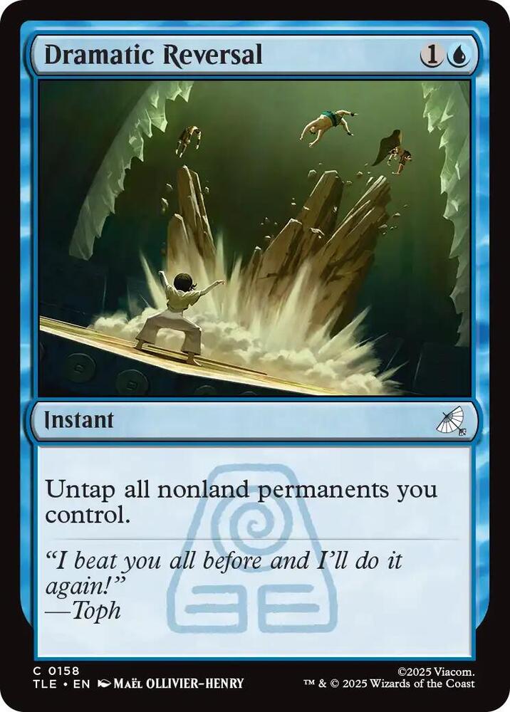 Dramatic Reversal #158 FOIL Avatar: The Last Airbender: Eternal-Legal