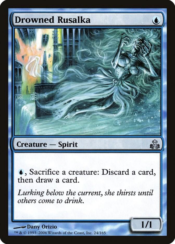 Drowned Rusalka #24 FOIL Guildpact