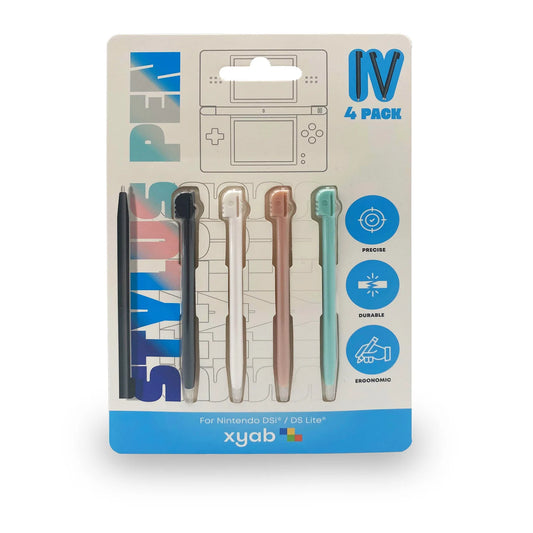 DS Stylus 4-Pack (DS Lite, DSi) NEW/SEALED