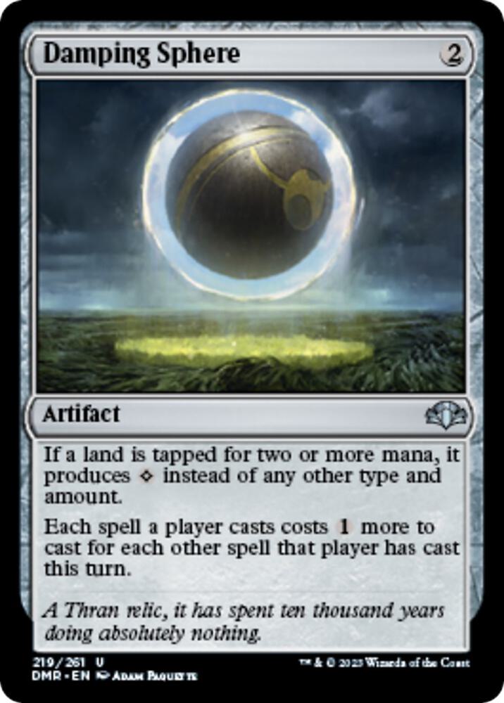 Damping Sphere #219 Dominaria Remastered