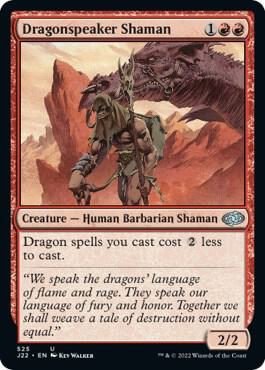 Dragonspeaker Shaman #525 Jumpstart 2022