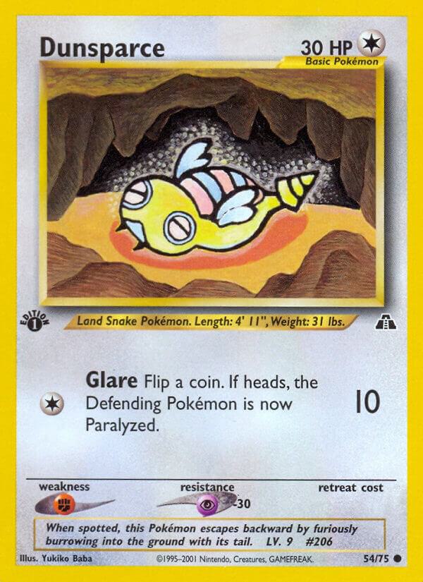 Dunsparce (1st Edition) #54 Neo Discovery