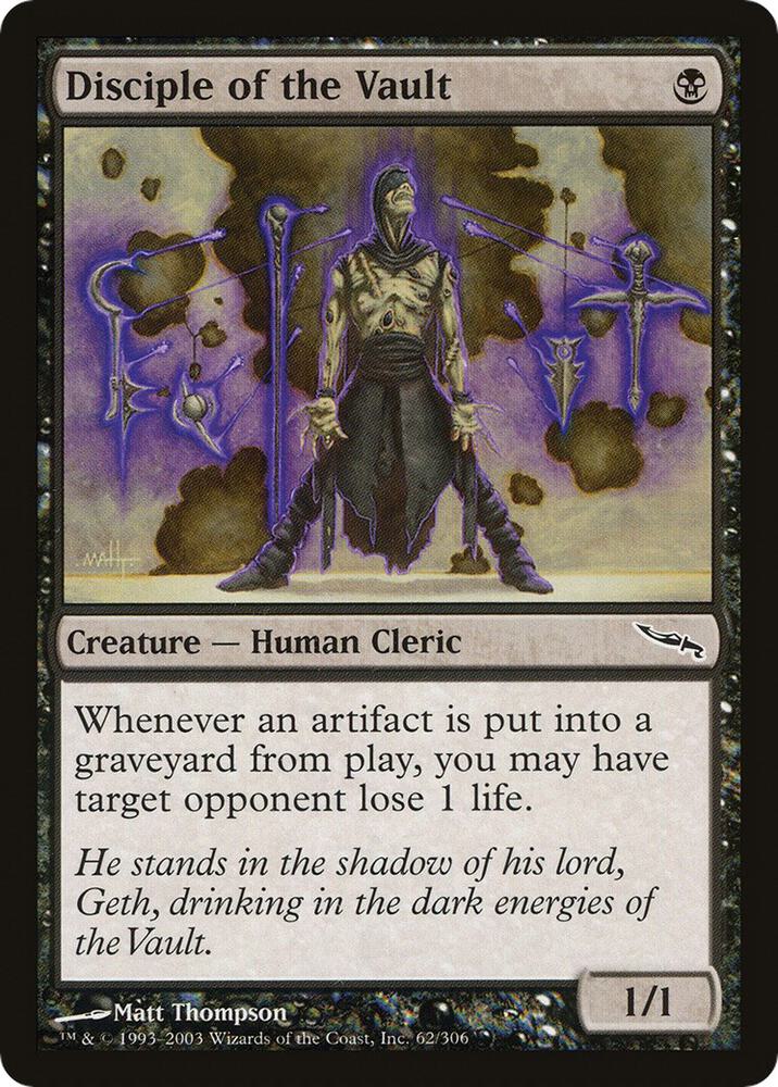 Disciple of the Vault #62 Mirrodin