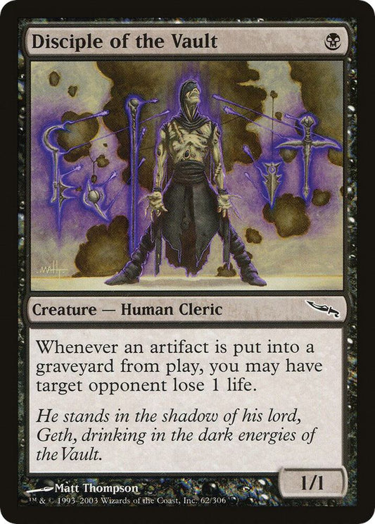 Disciple of the Vault #62 Mirrodin