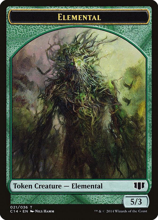Elemental #21 // Beast #19 Token Commander 2014