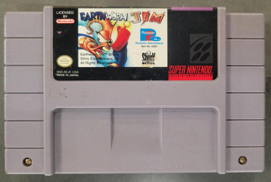 SNES Earthworm Jim