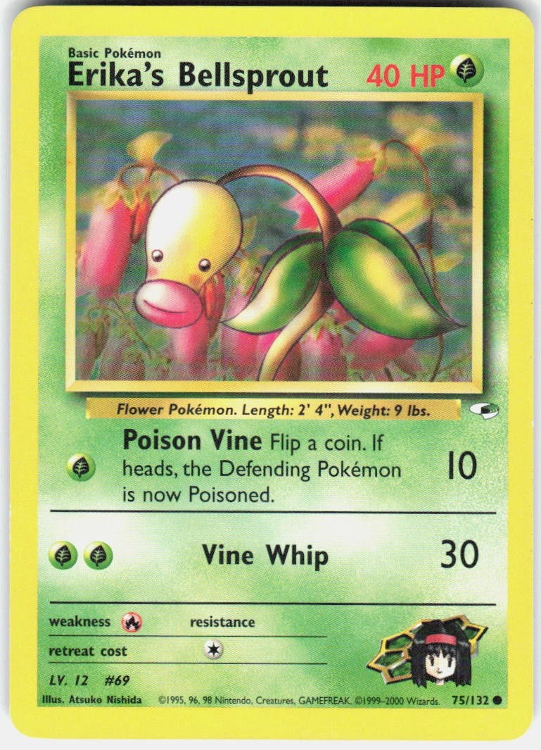 Erika's Bellsprout (Unlimited Edition) #75 Gym Heroes