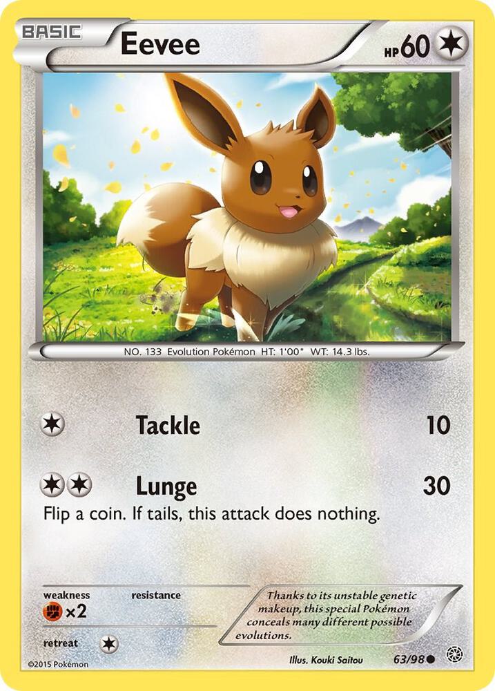Eevee #63 XY - Ancient Origins