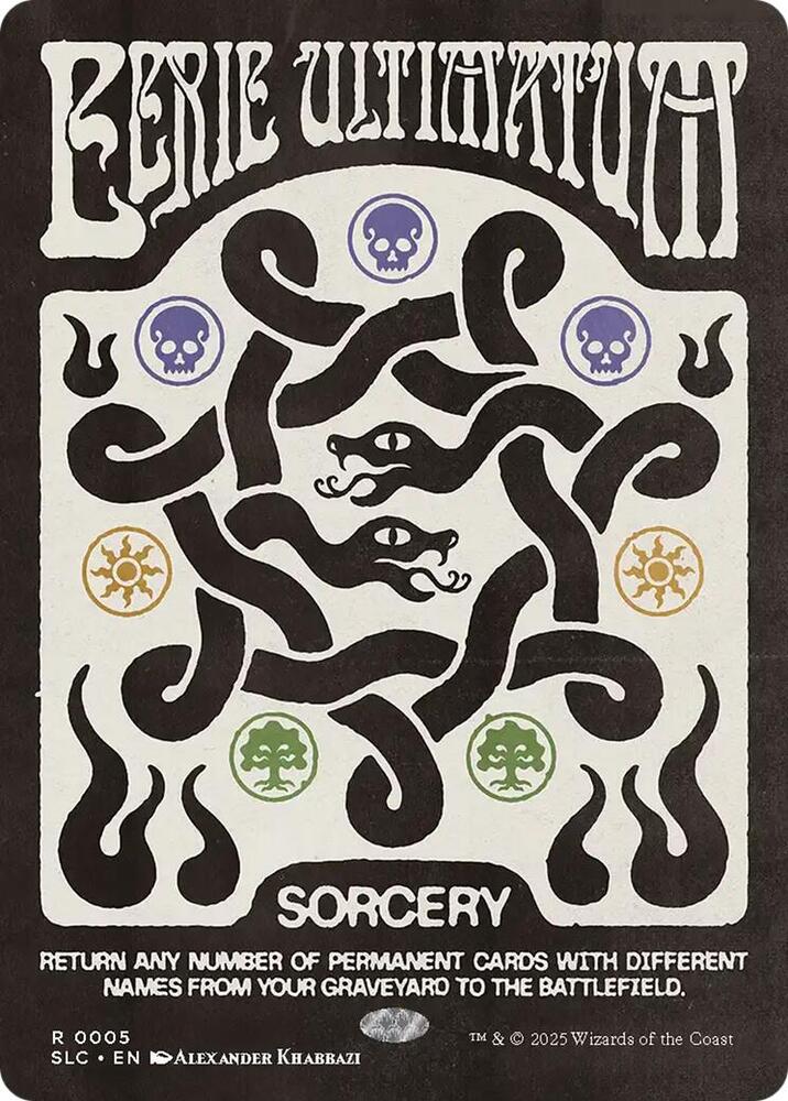 Eerie Ultimatum #5 Secret Lair Countdown Kit