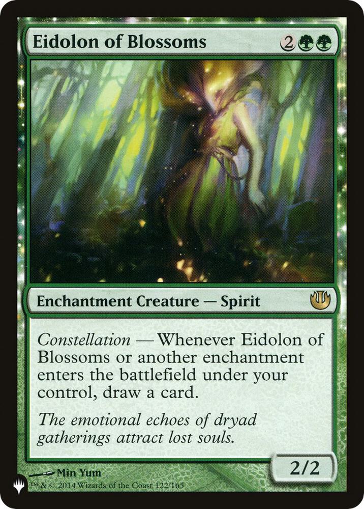 Eidolon of Blossoms #122 The List Reprints